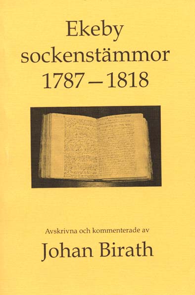 Ekeby sockenst�mmor 1787-1818